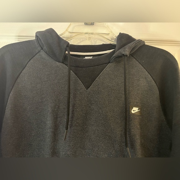 Nike Black and Gray Men’s Medium Hoodie - Picture 2 of 4